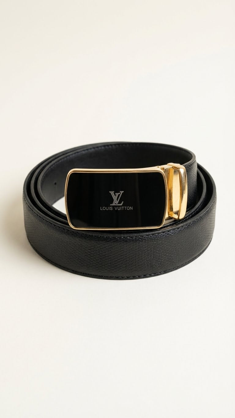 Smooth Premium Belt – Signature Buckle